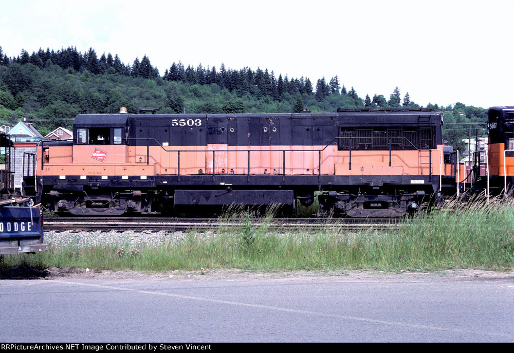 Milwaukee Road U28B #5503